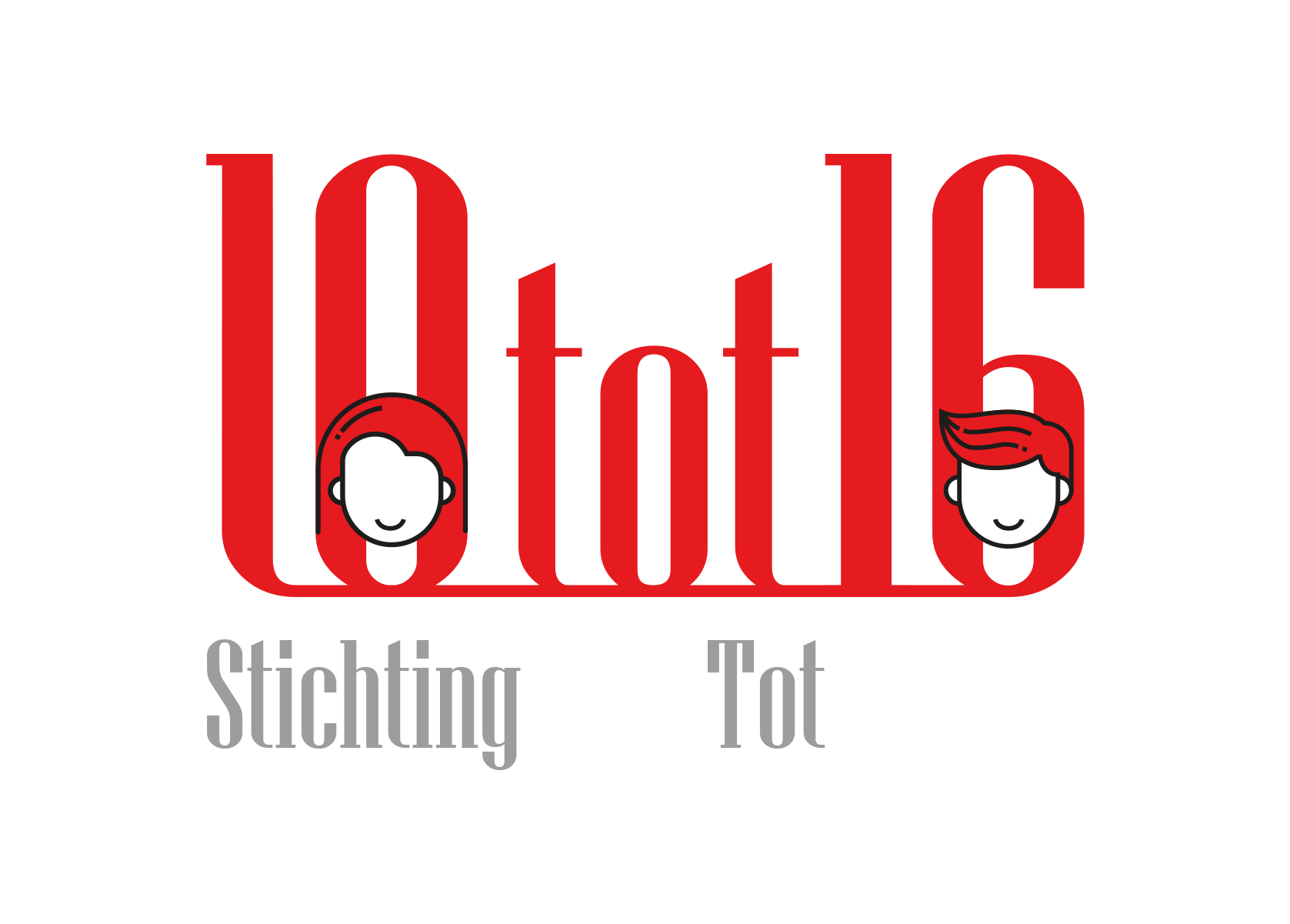 Logo Stichting TienTotZestien